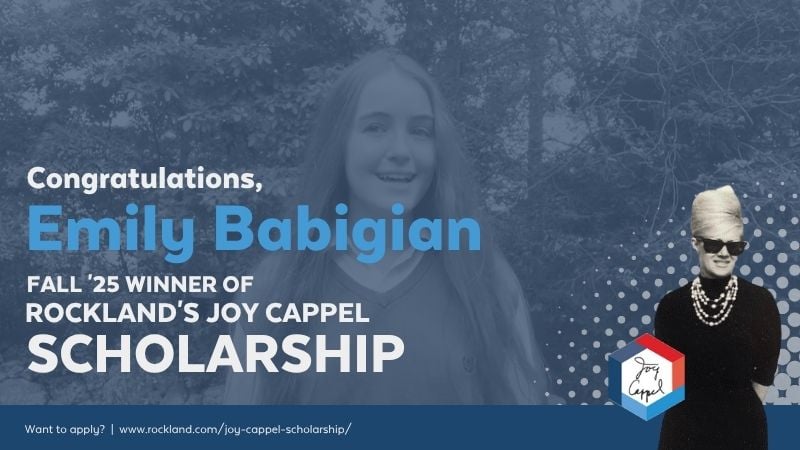 Emily Babigian wins the Fall 2025 Joy Cappel Scholarship