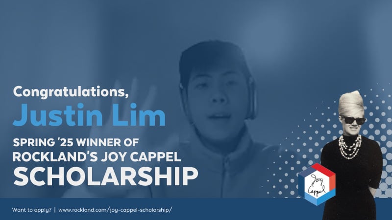 Justin Lim wins the Spring 2025 Joy Cappel Scholarship