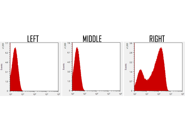 Cytoflow of Streptavidin-Phycoerythrin